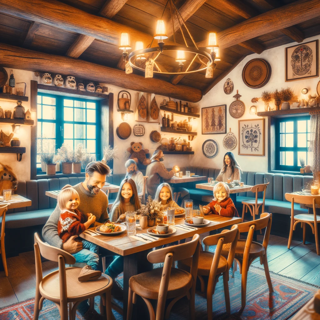Warm Family-Friendly Restaurant in Gdansk