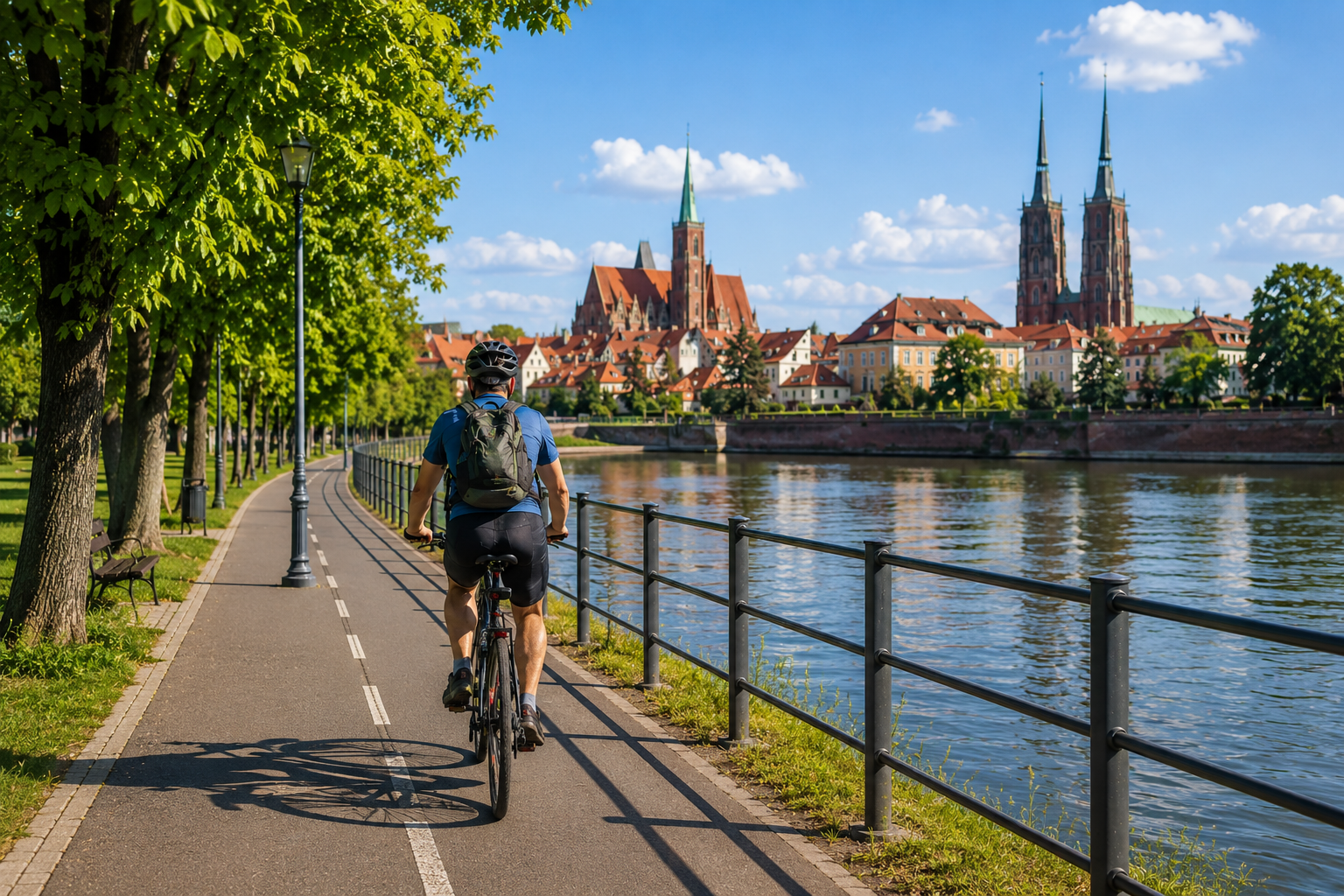 Best Cycling Routes in and Around Wrocław